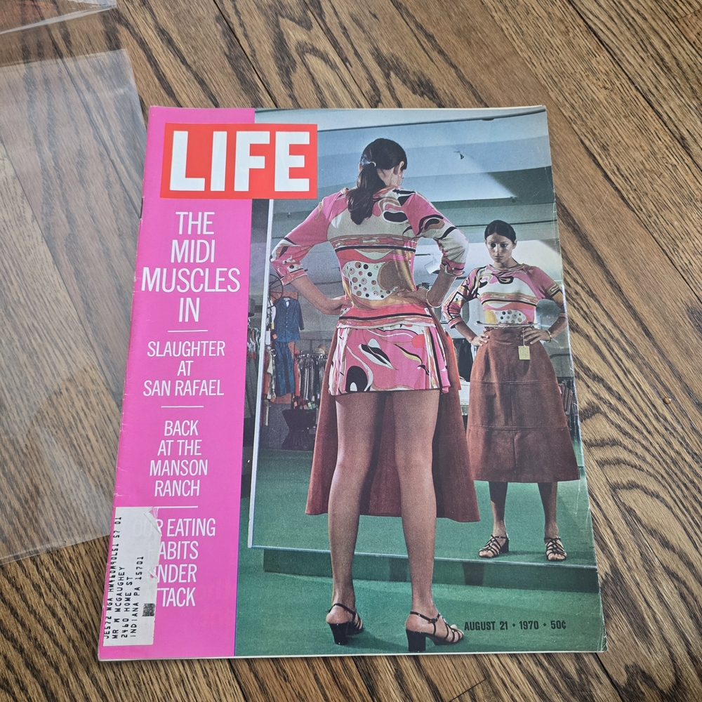 Life Magazine Coffee Table Book - Vintage Cover